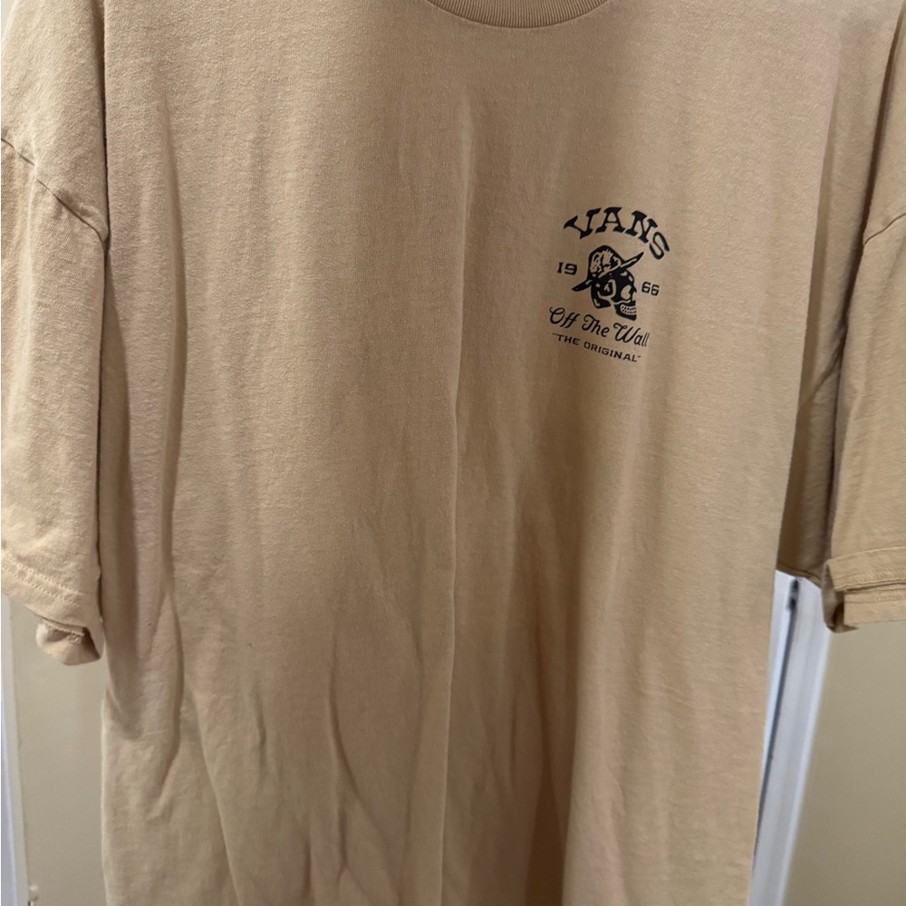 Vans Men's Beige Graphic Tee